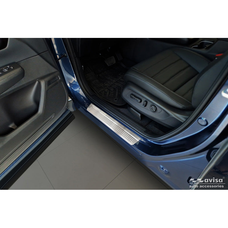 Avisa, Tröskelskydd, Rostfritt stål, passar Honda CR-V VI (RS_) 2023- - 'Liner' - 4 delar