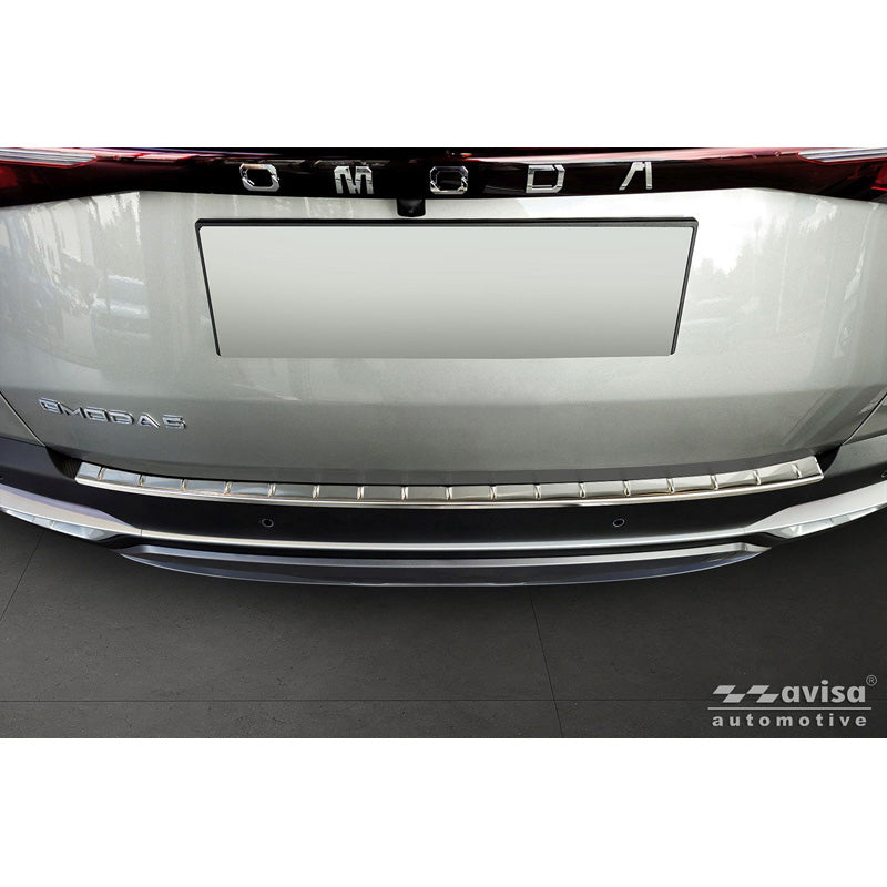 Avisa Stainless Steel Rear bumper protector suitable for Omoda 5 2024- 'Ribs'