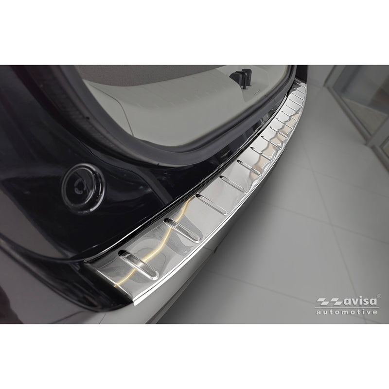 Avisa Stainless Steel Rear Bumper Protector suitable for Forthing U-Tour 2023- - Silver