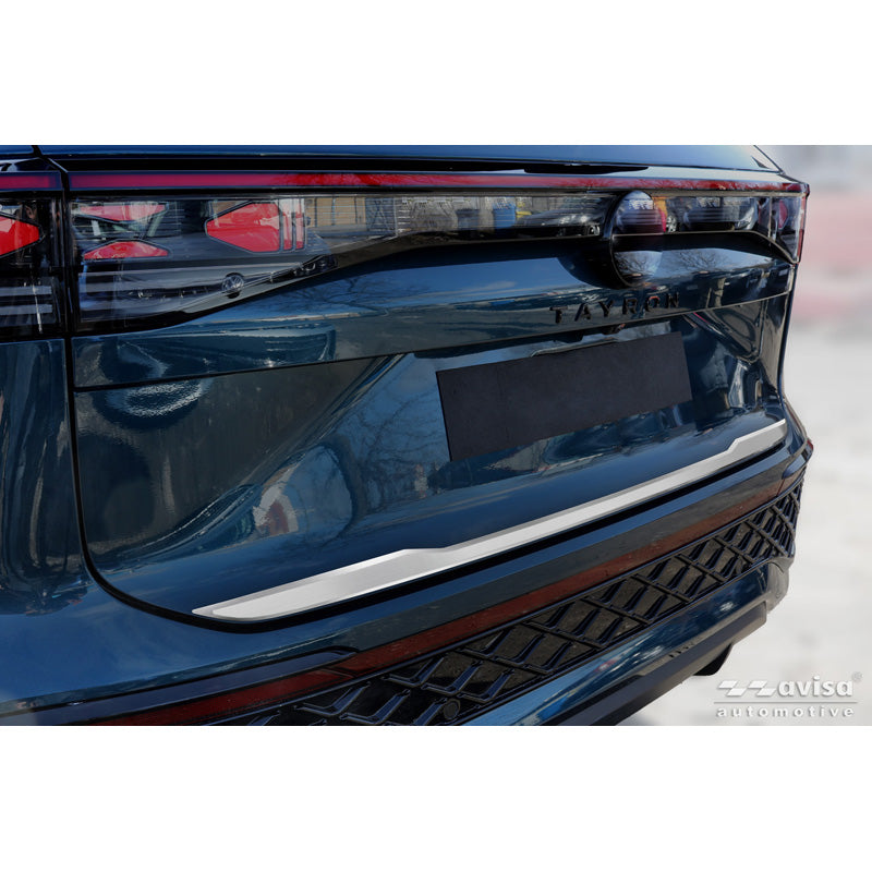 Avisa Brushed Stainless Steel Trunk Tailgate Trim Cover suitable for Volkswagen Tayron (R41) 2024-