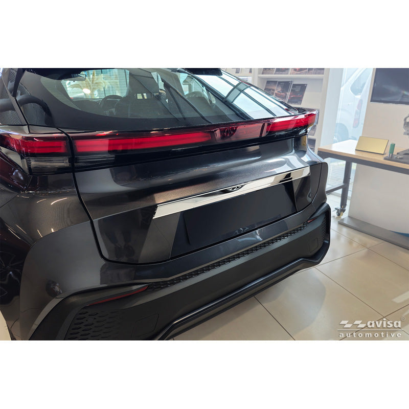 Avisa Chrome Stainless Steel Trunk Tailgate Trim Cover suitable for Toyota C-HR II (X20) 2023-