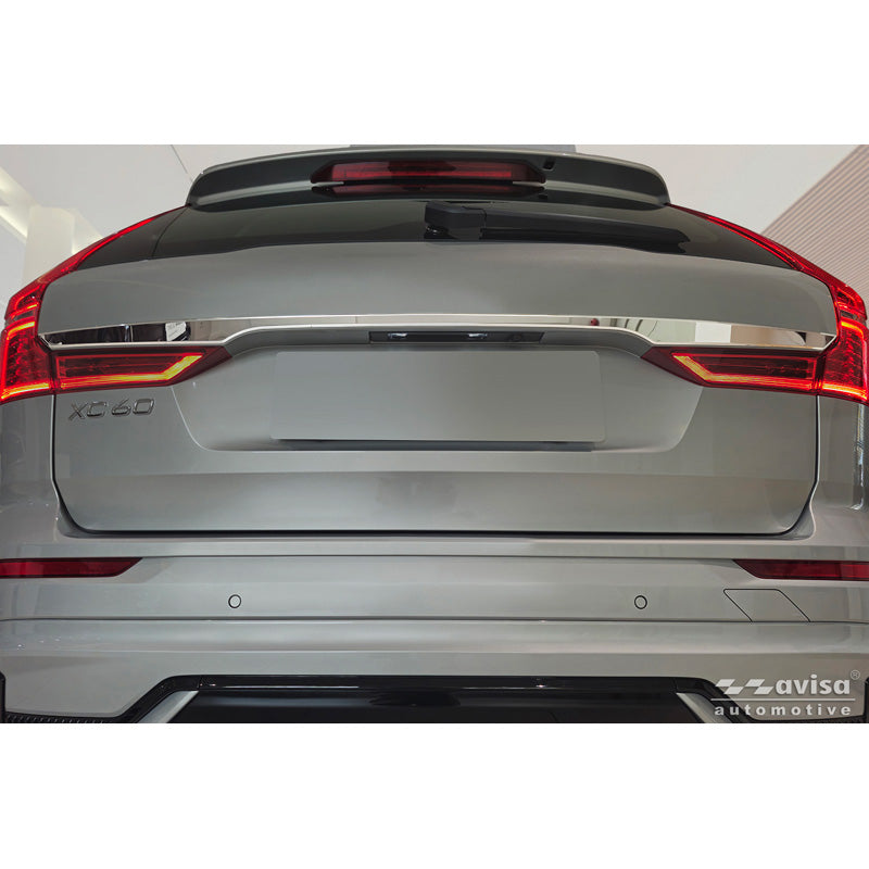 Avisa Chrome Stainless Steel Trunk Tailgate Trim Cover suitable for Volvo XC60 II 2017-2021 & Facelift 2021-