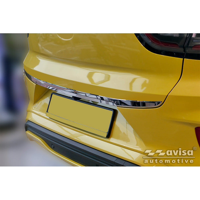 Avisa Chrome Stainless Steel Trunk Tailgate Trim Cover suitable for Ford Puma 2019-