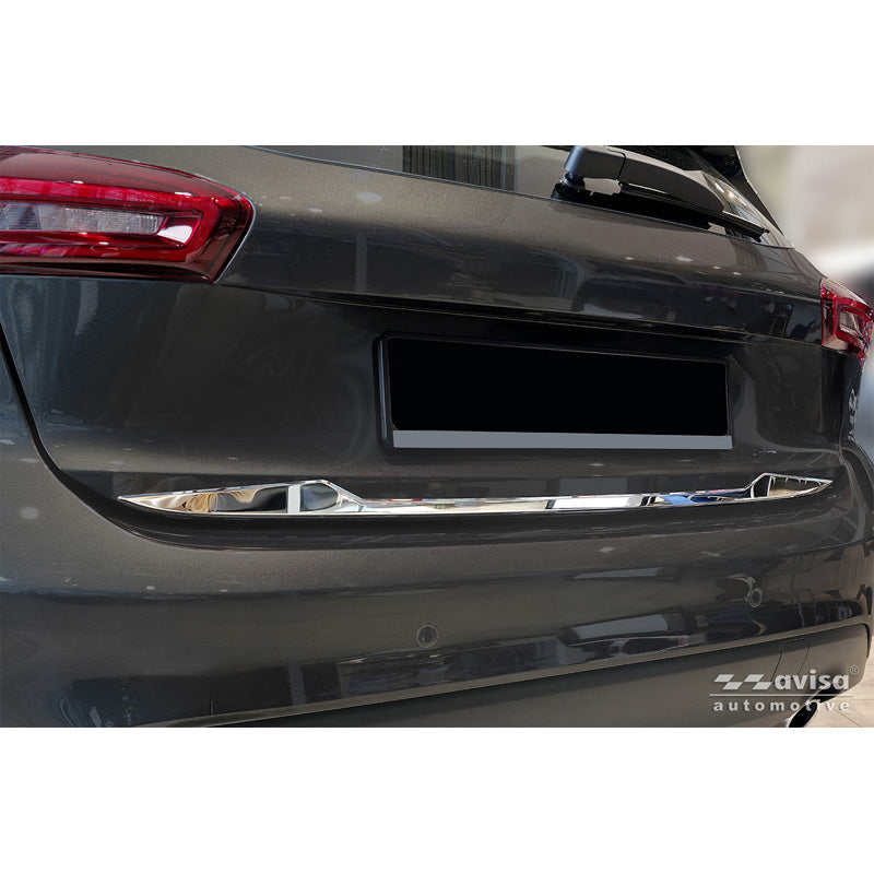 Avisa Chrome Stainless Steel Trunk Tailgate Trim Cover suitable for Ford Focus IV HB 2018-2021 & Facelift 2021-