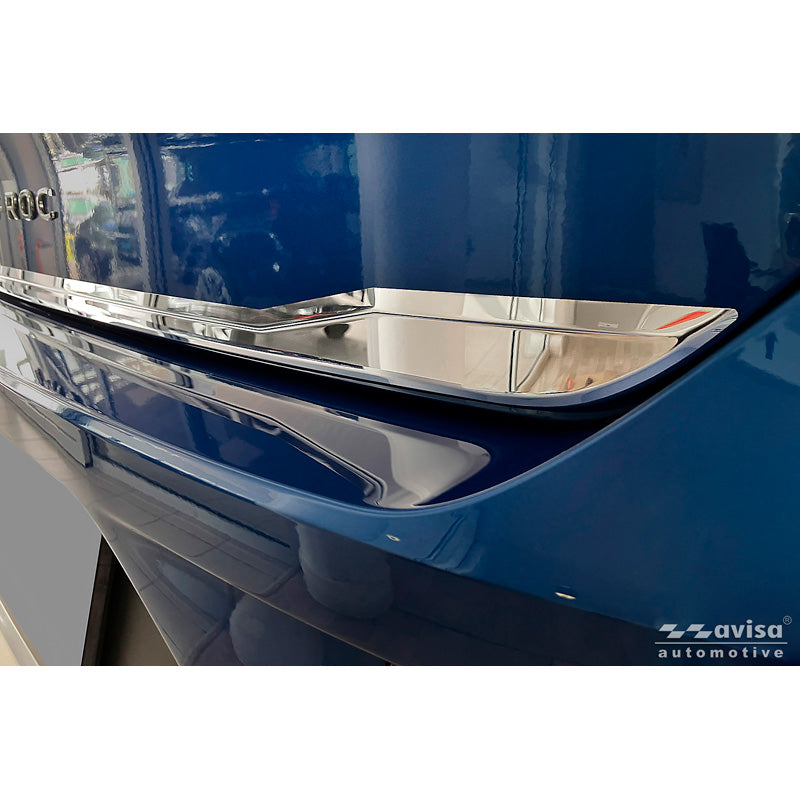Avisa, Bagklapliste, Krom rustfrit stål, passer til Volkswagen T-Roc (2017-2022) & Facelift (2022-2025 incl. Cabrio)