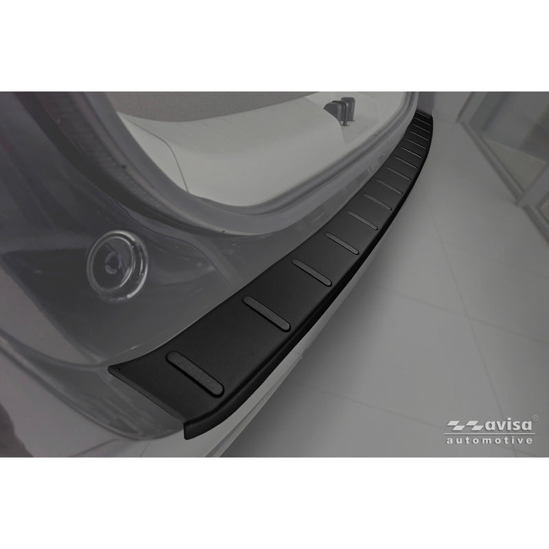 Avisa Stainless Steel Rear Bumper Protector suitable for Forthing U-Tour 2023- - Matt Black