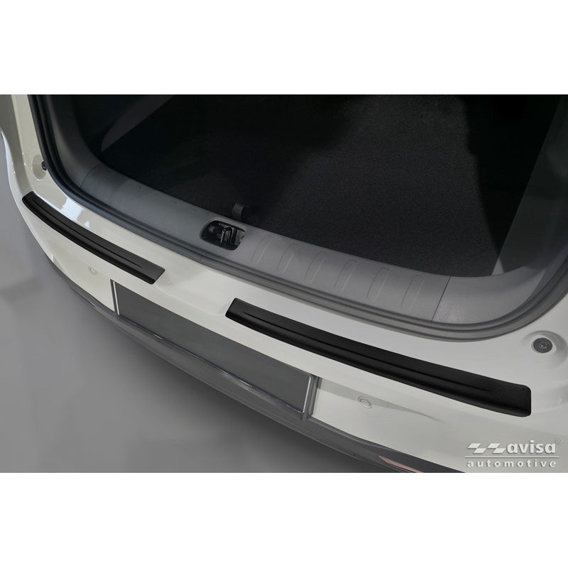 Avisa Stainless Steel Rear Bumper Protector suitable for Leapmotor B10 2025- - Matt Black - 2-pieces
