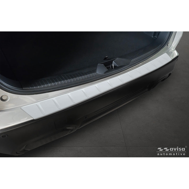 Avisa Stainless Steel Powdercoated Rear bumper protector suitable for Subaru Forester (SL) 2025- 'Soft Silver'