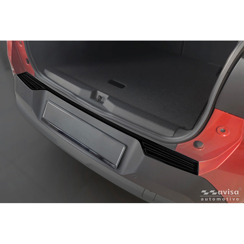 Avisa Stainless Steel Rear Bumper Protector suitable for Opel Frontera (EV) (2024-) - Black