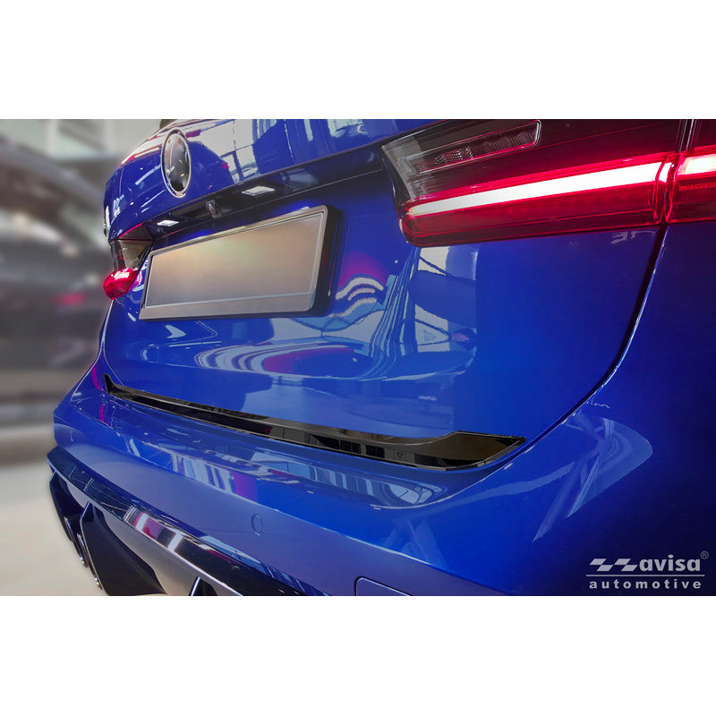 Avisa Black Chrome Stainless Steel Tailgate Trim suitable for BMW 3-Series Touring (G21) M-Sport Facelift 2022-