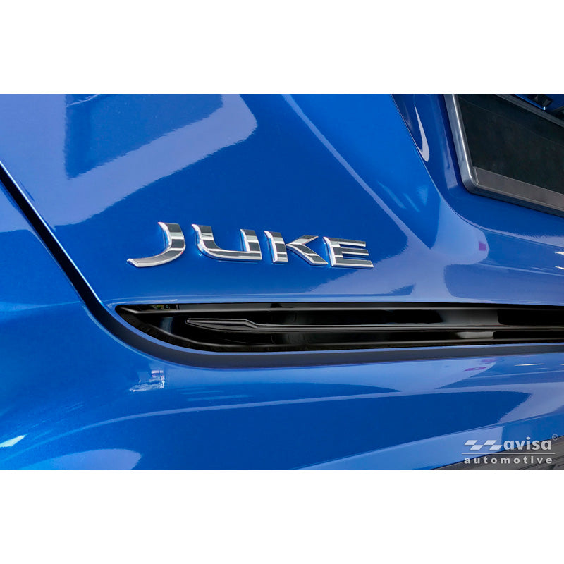 Avisa Black Chrome Stainless Steel Tailgate Trim suitable for Nissan Juke II (F16) 2019-