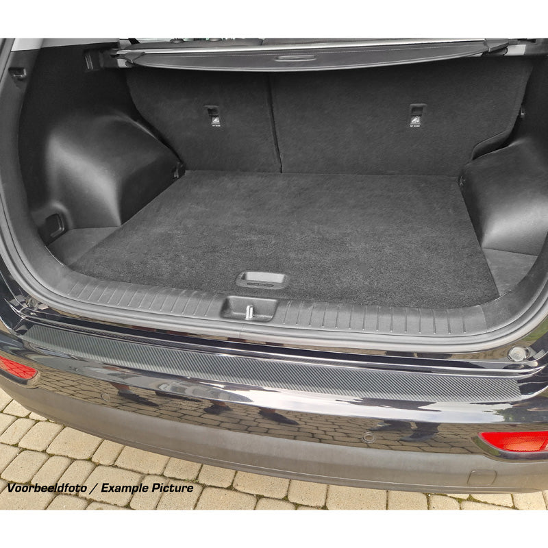 MAX6 Custom-fit Rear bumper protection film suitable for MG (E)HS II 2024- - Carbon-look