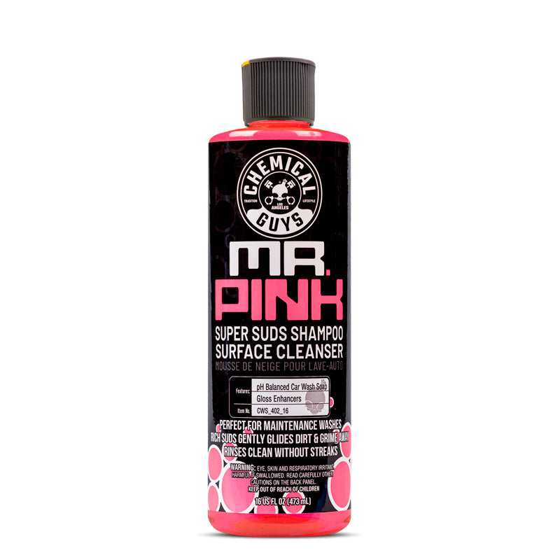 Chemical Guys Mr. Pink Super Suds Shampoo & Superior Surface Cleaning Soap (473ml)