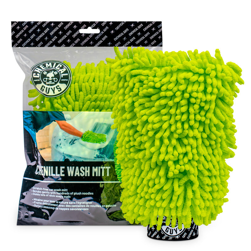 Chemical Guys Chenille Premium Scratch-Free Microfiber Wash Mitt