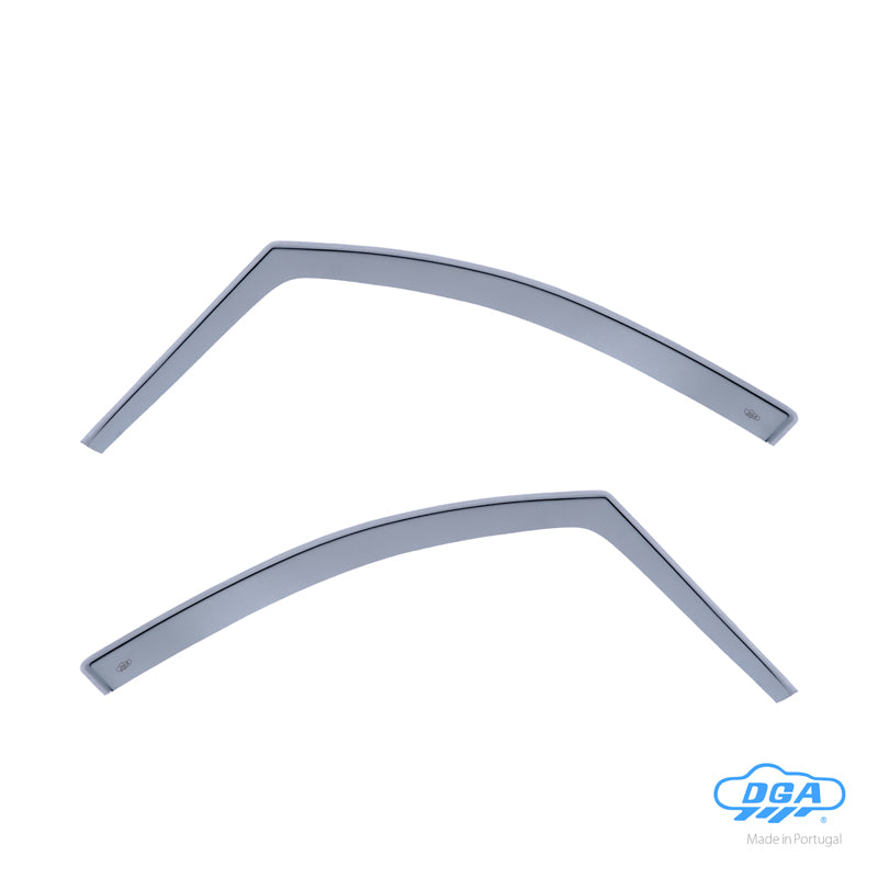 DGA Wind Deflectors suitable for Citroën C8 & Peugeot 807 & Fiat Ulysse II & Lancia Phedra 2002-2014 (2-pieces)
