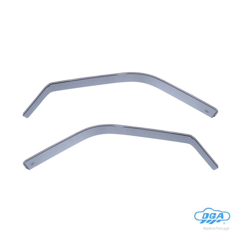 DGA Wind Deflectors suitable for Fiat Doblo 3/5-doors 2010-2022 & Opel Combo D 3/5-doors 2011-2018 (2-pieces)