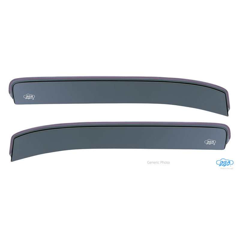 DGA Wind Deflectors (Rear) suitable for Mazda CX-3 (DK) 2015- (2-pieces)