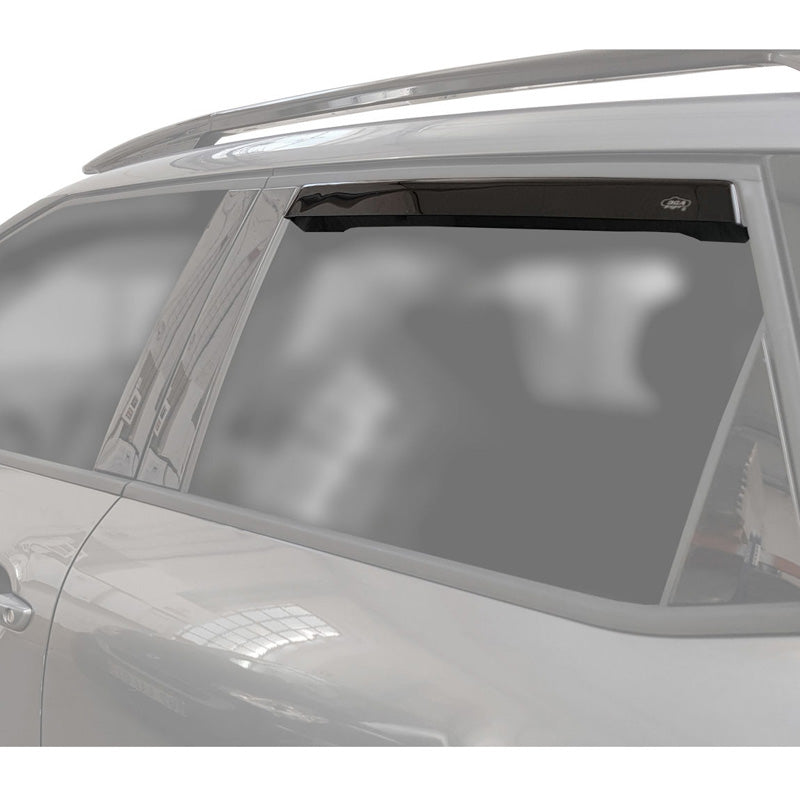 DGA, Vindafvisere, Røgfarvet, 2 stk., passer til Mercedes GLC (X254) Bag (2022-)
