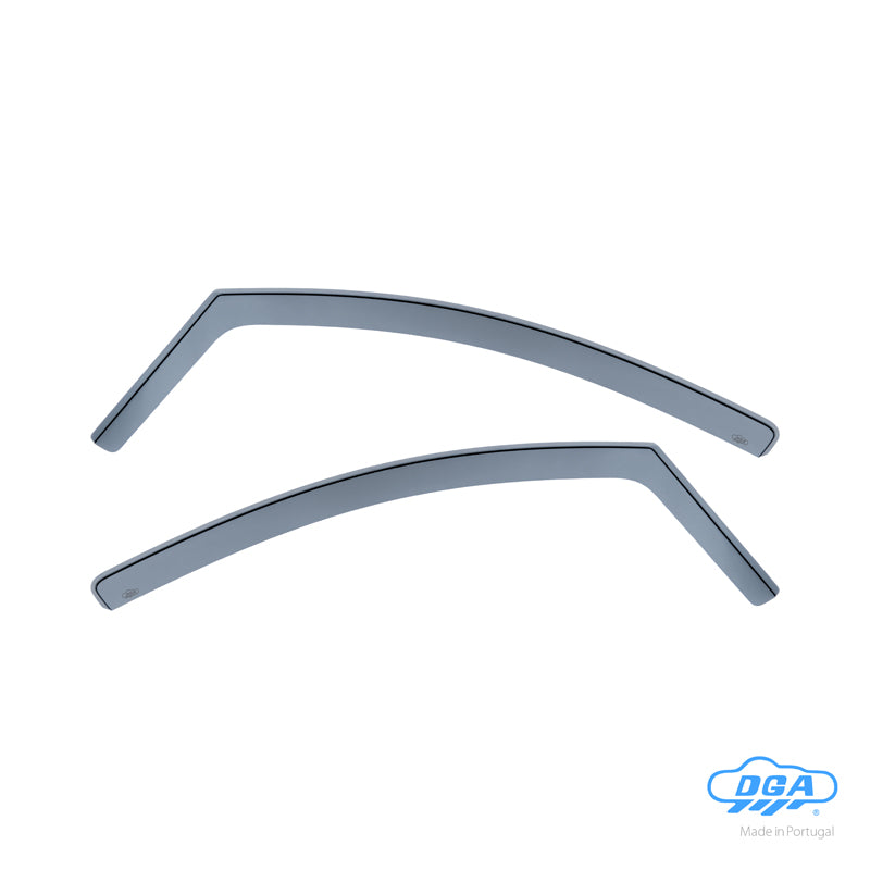 DGA Wind Deflectors suitable for Peugeot 207 HB 3-doors 2006-2013 (2-pieces)