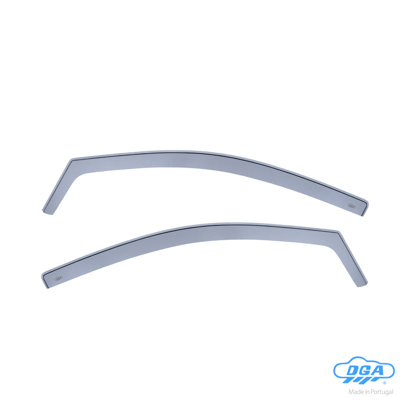 DGA Wind Deflectors suitable for Renault Twingo II (CN0) 2007-2014 (2-pieces)