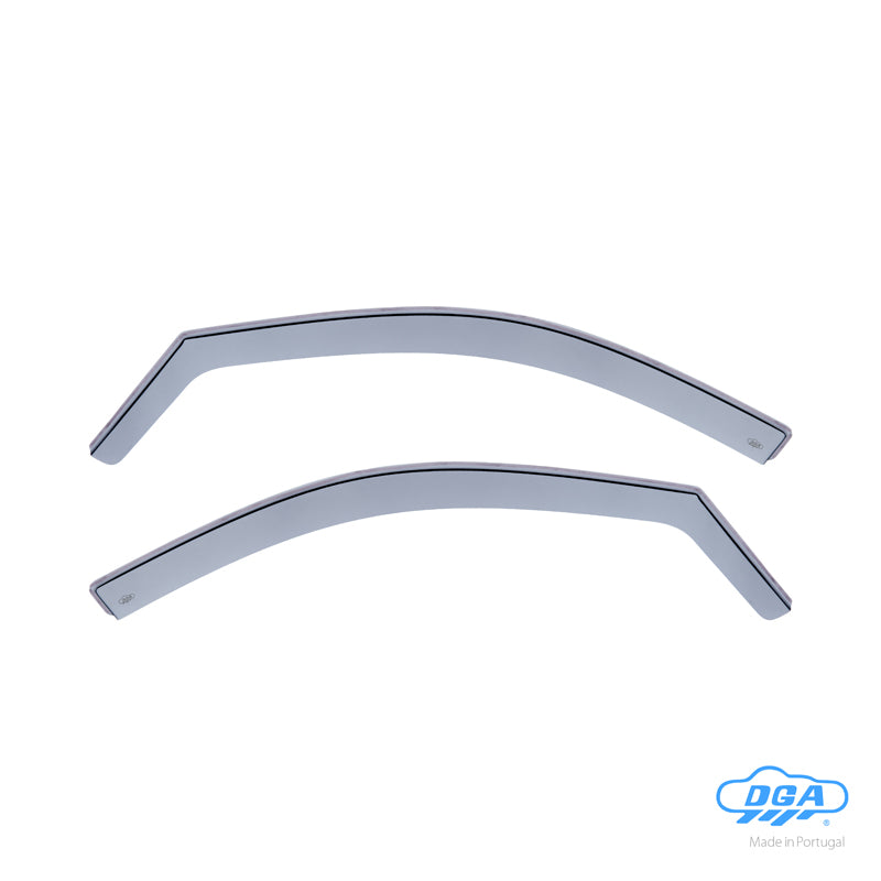 DGA Wind Deflectors suitable for Renault Twingo III (BCM) 2014- & Smart ForFour (453) 2014- (2-pieces)