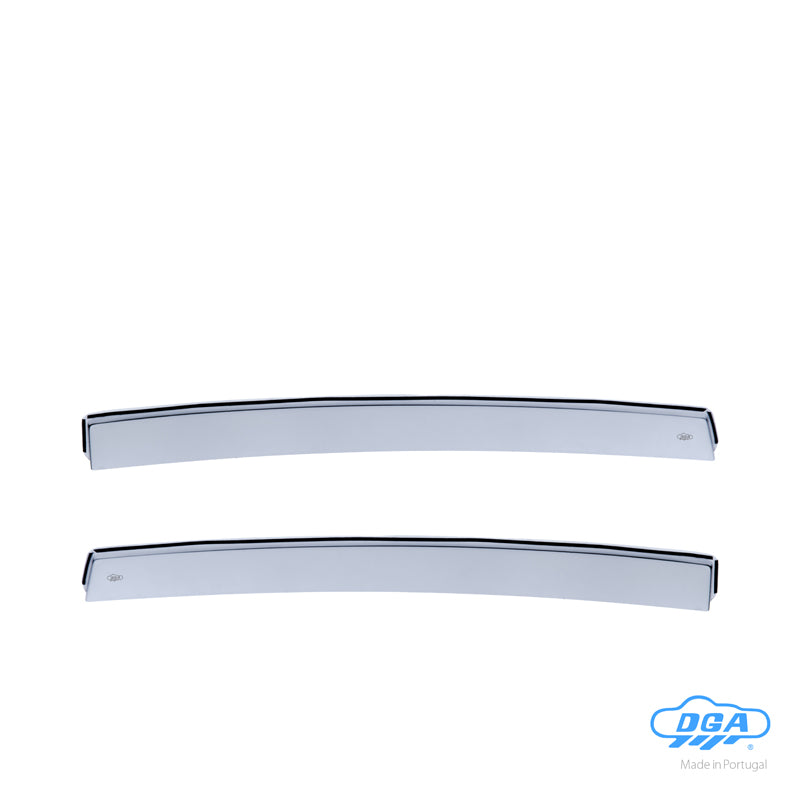 DGA Wind Deflectors (Rear) suitable for Seat Leon II (1P) 2005-2012 (2-pieces)
