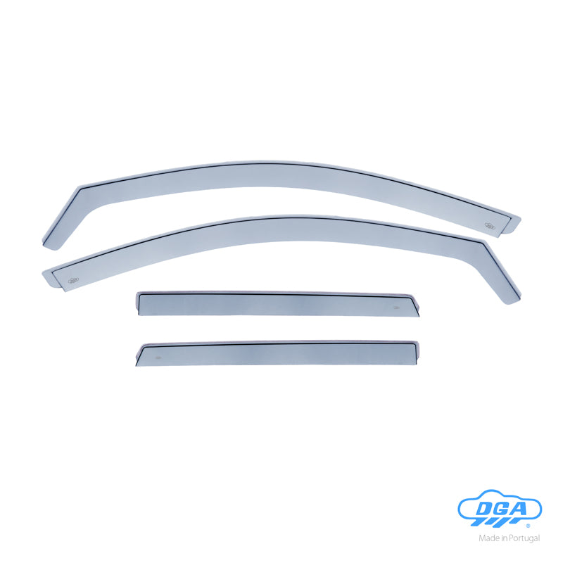 DGA Wind Deflectors Set suitable for Seat Ateca 2016- & Cupra Ateca 2018- (4-pieces)