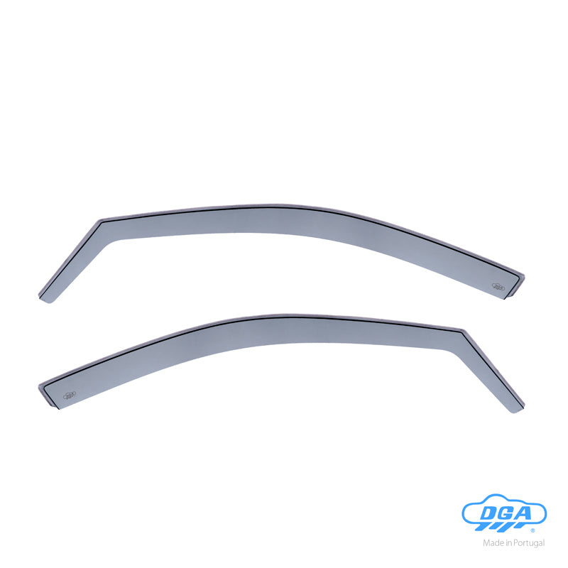 DGA Wind Deflectors suitable for Volkswagen Polo (9N/9N2) HB 5-doors 2001-2009 incl. Cross (2-pieces)