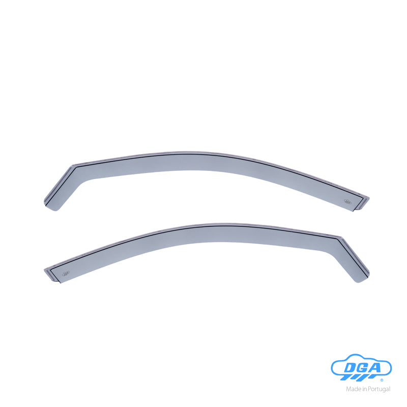 DGA Wind Deflectors suitable for Volkswagen T-Roc 2017- (2-pieces)