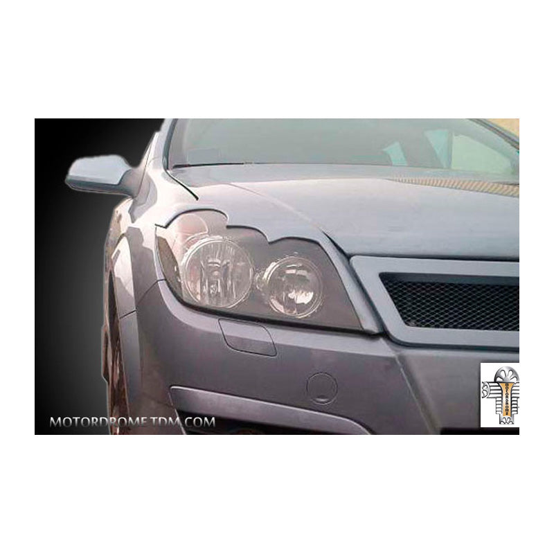 Motordrome, skärmar, lämplig för Opel Astra H 5-dörrars 2004-2009 (ABS)