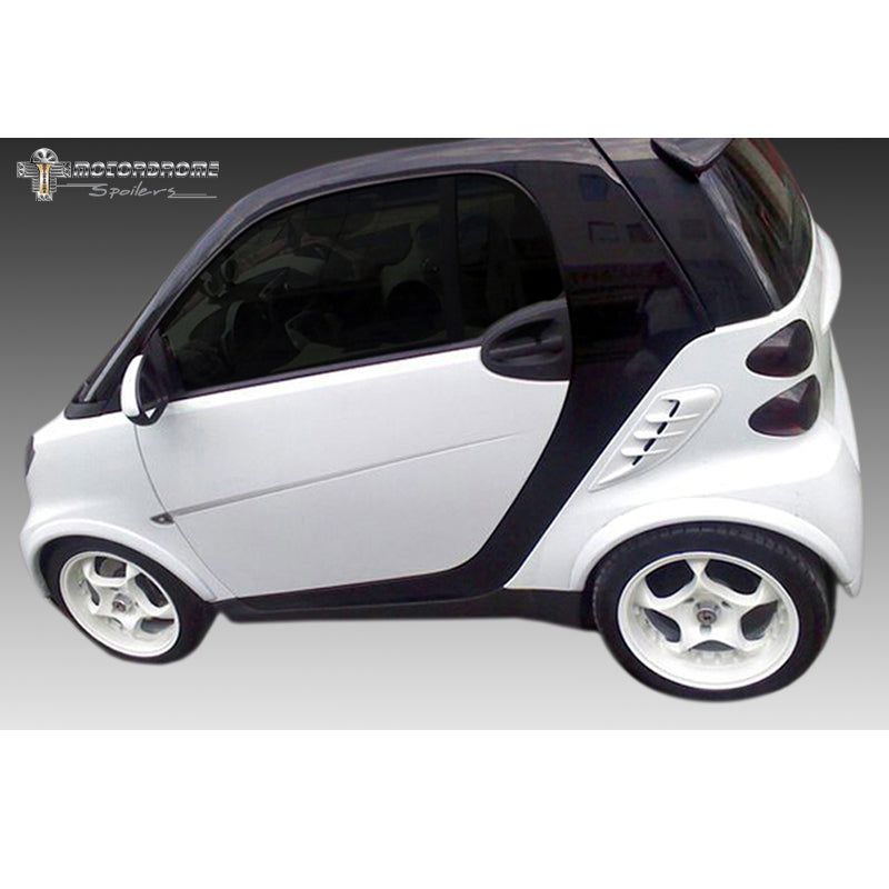 Motordrome, Skärmbreddare, passar MCC Smart ForTwo 4/2007- (4 delar) (ABS)
