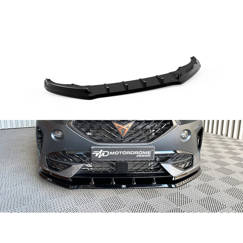 Motordrome, Frontspoiler, ABS, Passer til Cupra Formentor Mk1 2020-2024, Sort