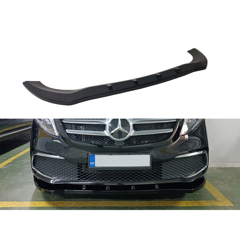 Motordrome, Front spoiler, passer til Mercedes V-Klasse W447 Facelift 2019- incl. AMG-Line (ABS)