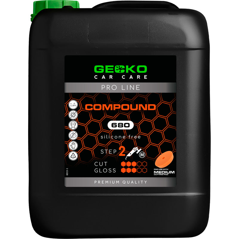 Gecko Pro Compound 680 STEP 2 5 liter (silicone free)
