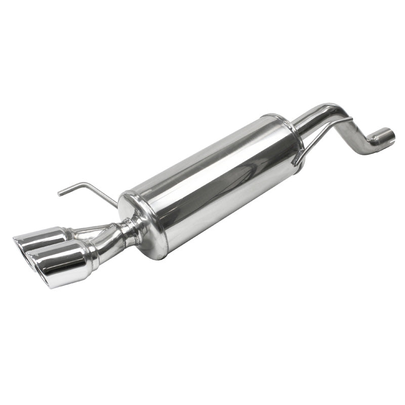 InoXcar, Sportavgassystem, passar Alfa Romeo Mito 1.4 TB 155hk 2008- Ø 55 2x80mm X-Race