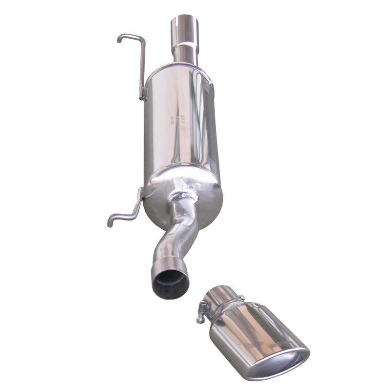 InoXcar, Sportavgassystem, passar Audi A3 8L 1.8 (125HP) -2003 120x80mm