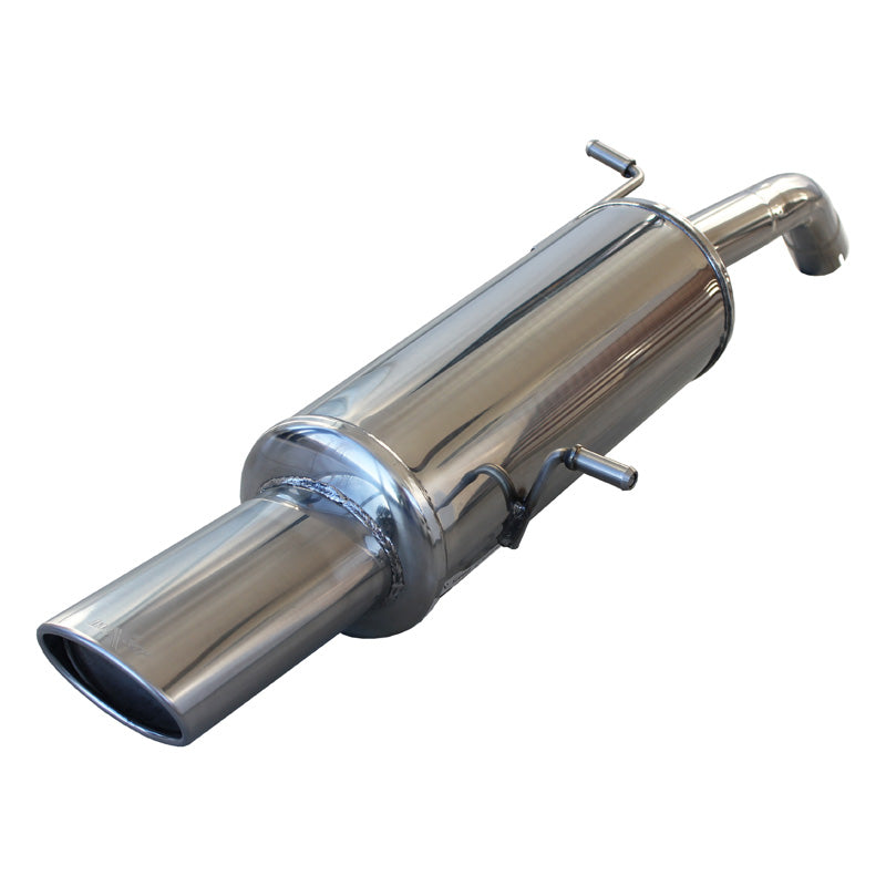 InoXcar, Sportsudstødning, passer til Citroën DS3 1.6 Turbo Racing (207HP) 2011- Ø55mm 120x80mm