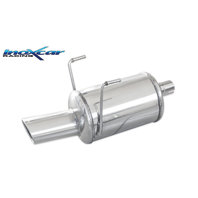 InoXcar, Sportavgassystem, passar Fiat 500 1.2 69hk Facelift 2013- 1x90x70mm