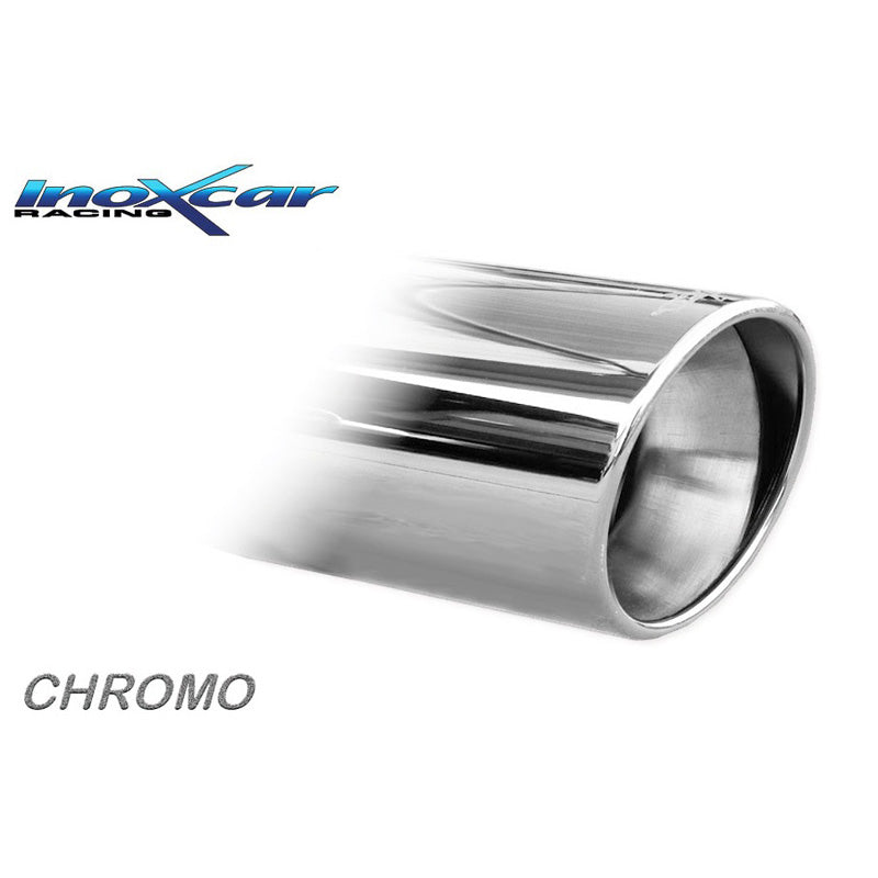 InoXcar, Dobbelt sportsudstødning, passer til Mini Countryman 1.6 Cooper S (184HP) 2010-2016 Ø55mm Left/Right 100mm X-Race