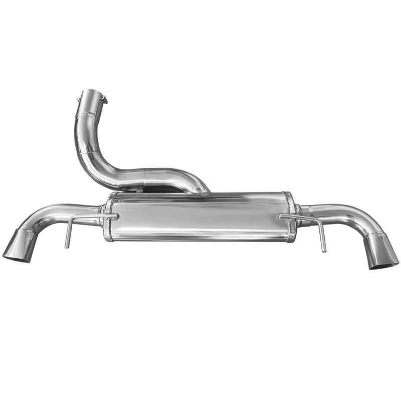 InoXcar, Dobbelt sportsudstødning, passer til Opel Astra J OPC 2.0T (280HP) 2012- (excl. end tips)