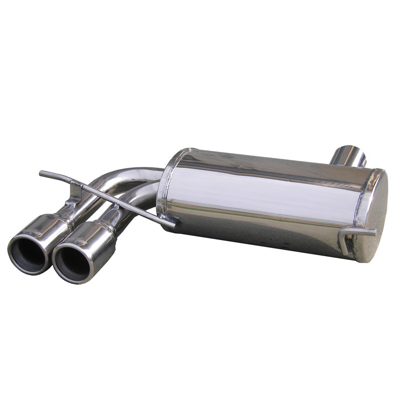 InoXcar, Sportsudstødning, passer til Audi S3 8P 2.0 TFSi (265HP) 2006- 2x80mm