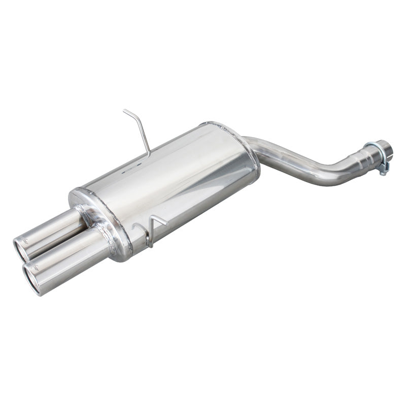 InoXcar, Sportavgassystem, passar BMW E46 323i-Ci-Xi 170hk/328 Ci 193hk 1998-2000 Ø 65 2x76mm