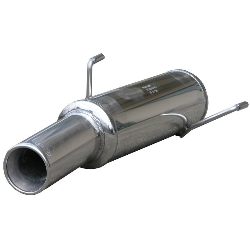 InoXcar, Sportsudstødning, passer til Peugeot 206 1.4 16v/XS (88HP) 2001- 102mm