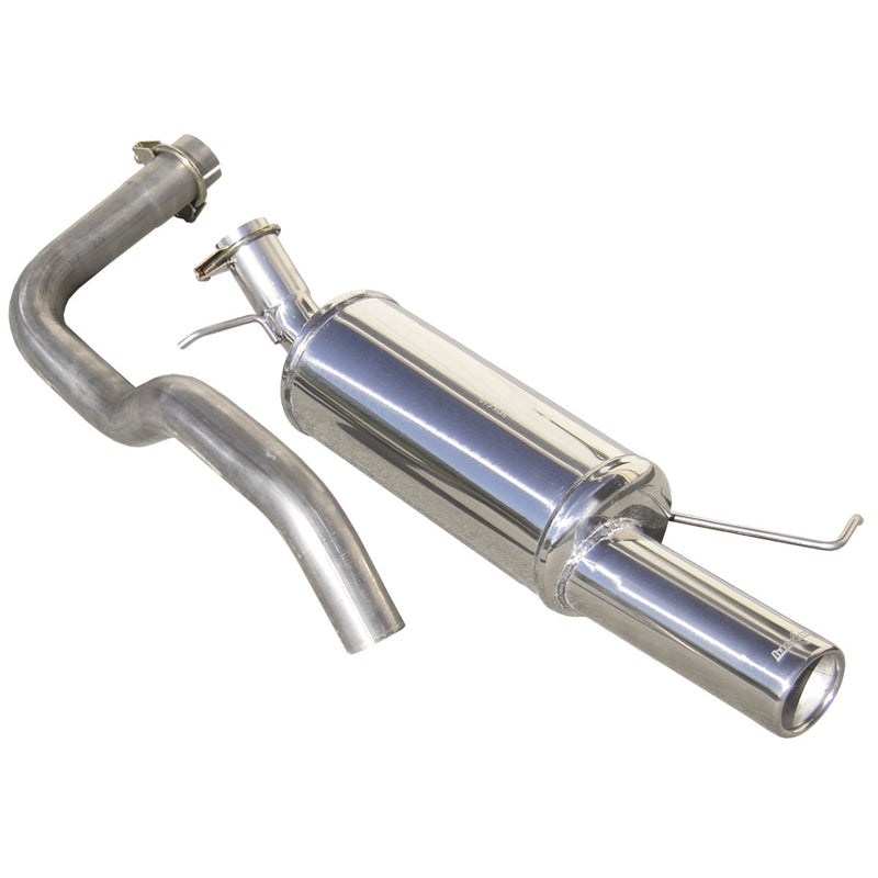 InoXcar, Sportavgassystem, passar Seat Ibiza 6K 1.4 (60HP) 1993-2000 80mm