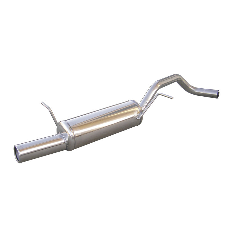 InoXcar, Sportavgassystem, passar Seat Ibiza 6L 1.9 SDi/TDi 2002- 80mm