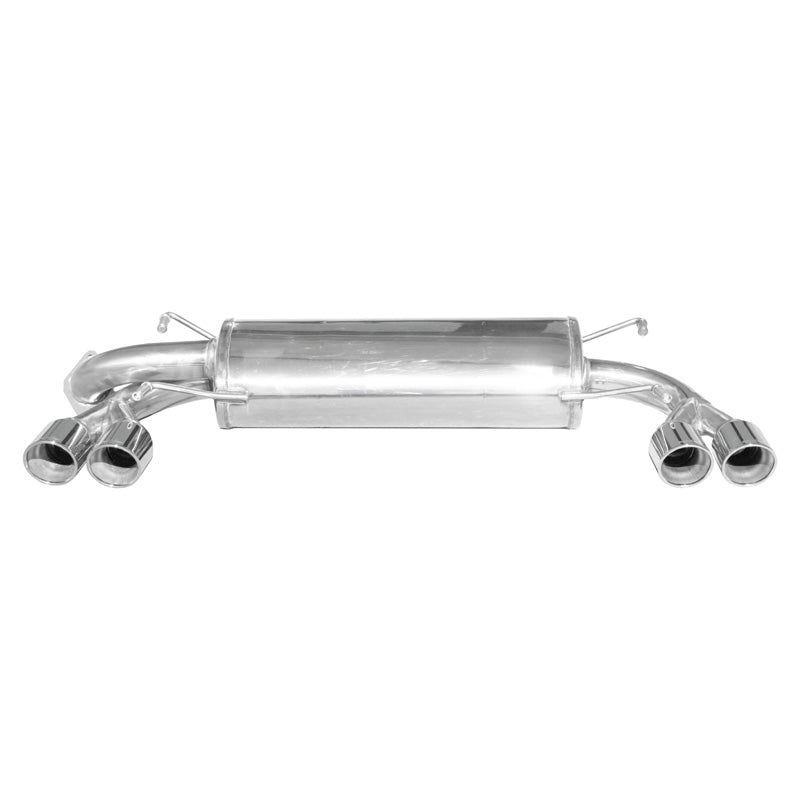 InoXcar Dual Sport Avgassystem Passar Subaru Impreza 4WD 2.5T WRX STI 08MY 300hk 2008- 2x80mm X-Race
