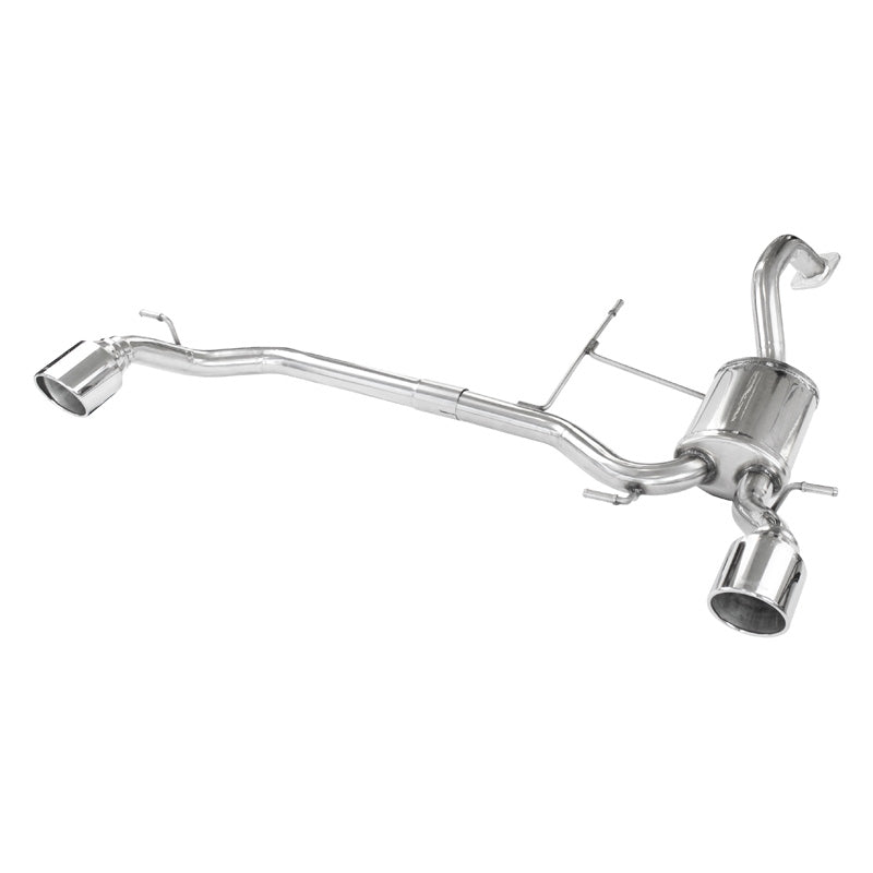 InoXcar, Dubbelt sportavgas, passar Suzuki Swift 1.4 Sport 140HP 2018- Vänster/Höger 100mm X-Race