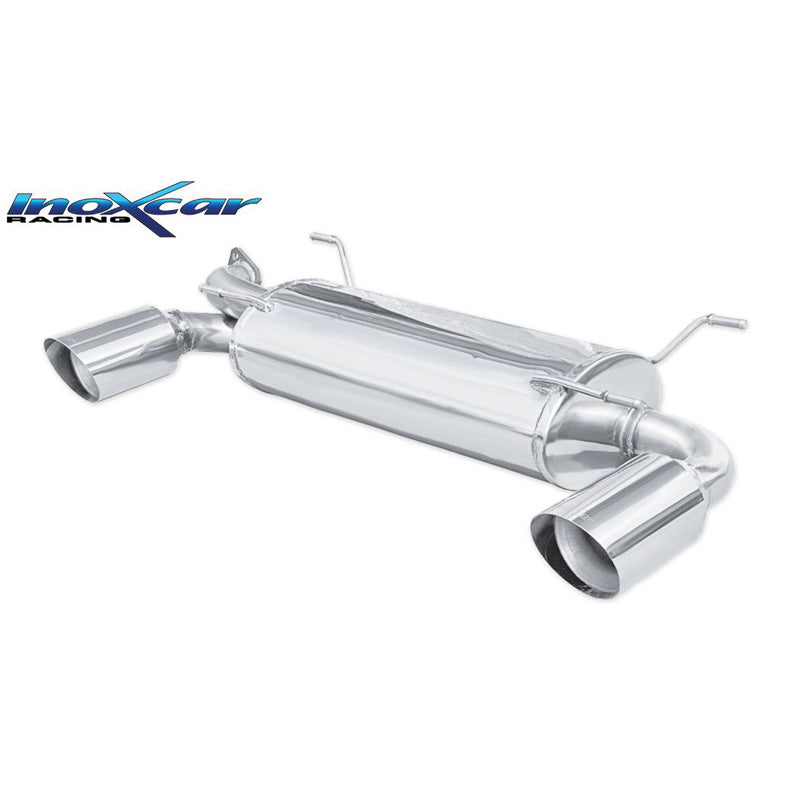 InoXcar, Dobbelt sportsudstødning, passer til Toyota GT86 2.0 (200hp) Facelift 2017- 1x102mm Racing