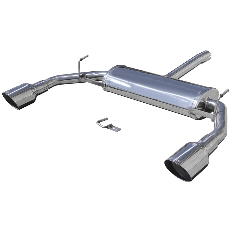 InoXcar, Dubbelt avgassystem, passar Alfa Romeo Giulietta 1.4T Multiair (170HP) 2010- Vänster/Höger 102mm Racing