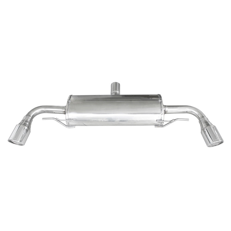 InoXcar, Dubbelt sportavgassystemsystem, passar Audi TT 3.2 V6 Quattro (250HP) 2006- 110mm X-Race